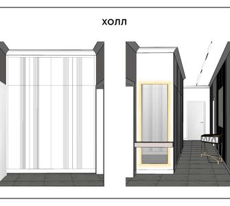 Дизайн проект квартиры в АДМИРАЛ Д. 37 № 196