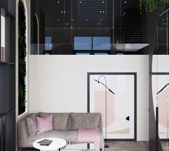 Фото готовой квартиры от дизайнера в ЖК Двухуровневый пентхаус с террасой и бассейном