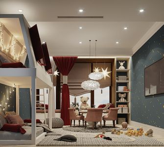 Фото готовой квартиры от дизайнера в ЖК Роскошный интерьер частного дома в стиле ар-деко
